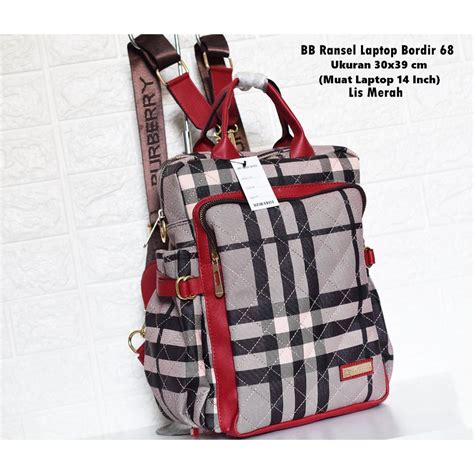 tas burberry ransel